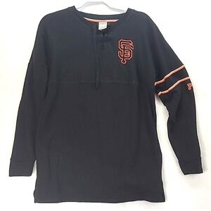 Pink‎ Victorias Secret with 5th Ocean SF Giants Shirt Giants Sequin Spellout